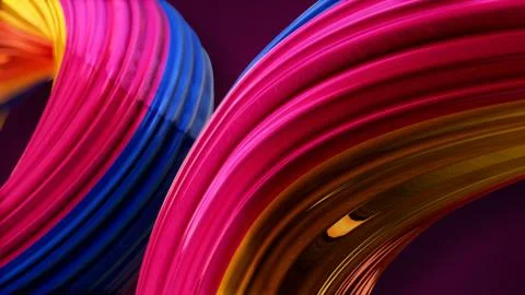 Colored abstraction Stock Illustration