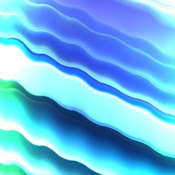 Colored abstraction on a light background. Delicate lines. Stock Illustration