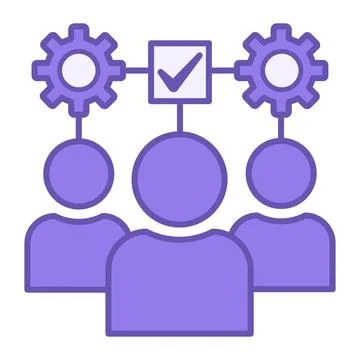 Colored Adaptation Icon. Vector Illustration. Human Adaptation Process To a.. Stock Illustration