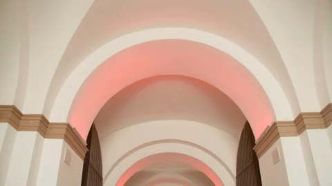 Colored archs Stock Footage 125312083