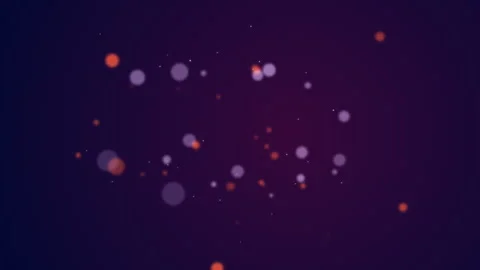 Colored background with bokeh effect video Stock Footage 243633614