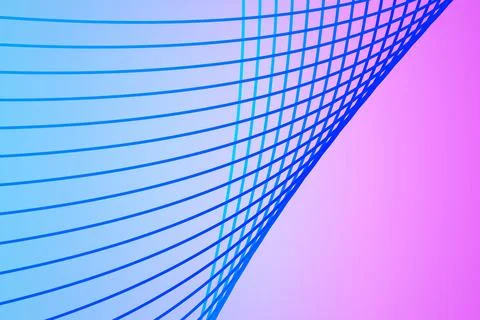 Colored background with flying waves geometric lines. Stock Photos