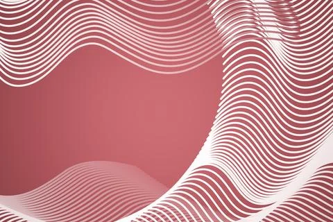 Colored background with flying waves geometric lines. Foto stock