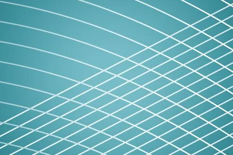 Colored background with flying waves geometric lines. Foto stock