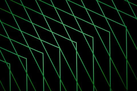 Colored background with flying waves geometric lines. Stock Photos