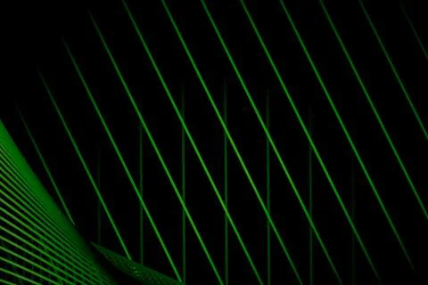 Colored background with flying waves geometric lines. Stock Photos
