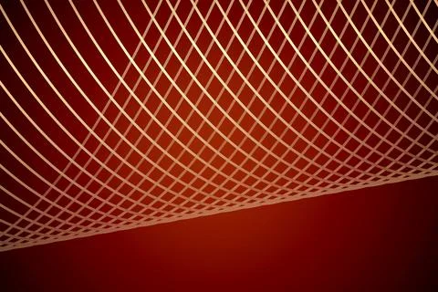 Colored background with flying waves geometric lines. Stock Photos