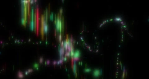 Colored background in the form of an aurora Stock Footage 304635502