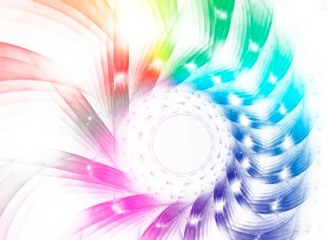 Colored background. Stock Illustration