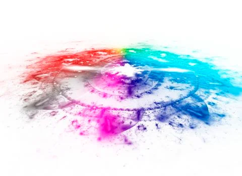 Colored background. Stock Illustration