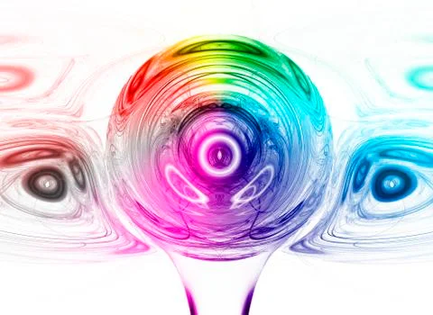 Colored background. Stock Illustration
