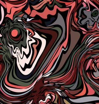 Colored background image abstract image of fatigue Illustrazione stock