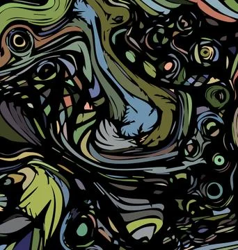 Colored background image abstract image of fright Stock Illustration