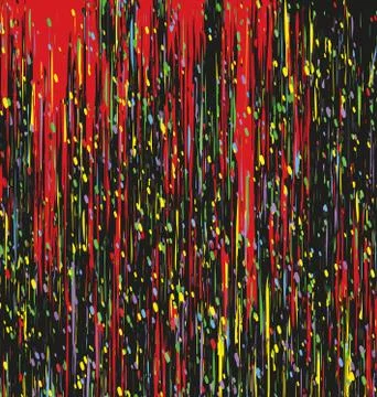Colored background image abstract ornament colored paint Stock Illustration