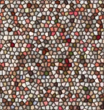 Colored background image of the abstract ornament gemstones Stock Illustration