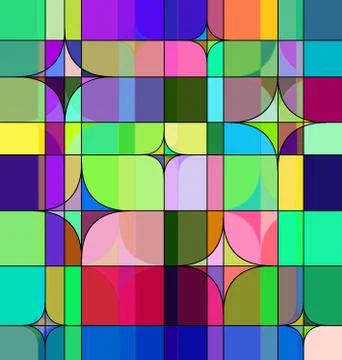 Colored background image of the abstract square Stock Illustration