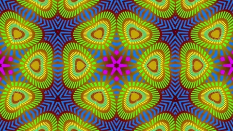 Colored Background. Kaleidoscope Stock Footage 73541101