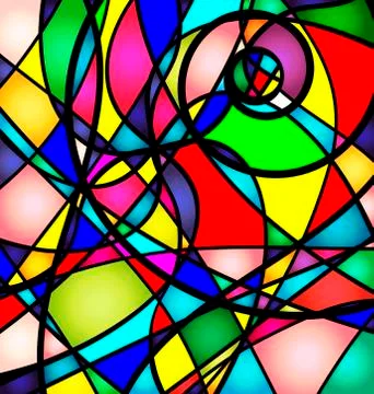 Colored background variation Stock Illustration