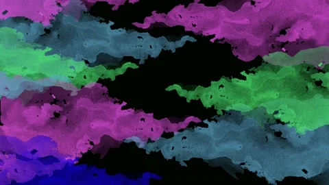 Colored background video loop looping waves Stock Footage 220444396