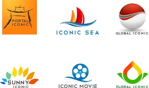 Colored badges for your design 스톡 일러스트