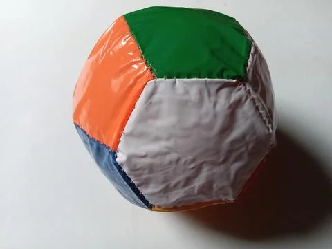 Colored ball on a white background. Фото