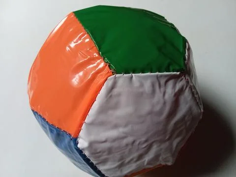 Colored ball on a white background. 스톡 사진