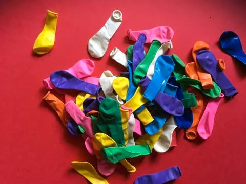 Colored balloons Stock Photos