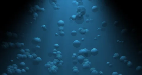 Colored balls are floating and chaotically rising up 1 Stock Footage 308157408