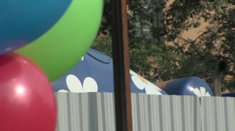 Colored balls Stock Footage 5164329