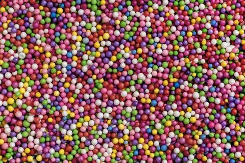 Colored balls. Many spheres Stock Photos