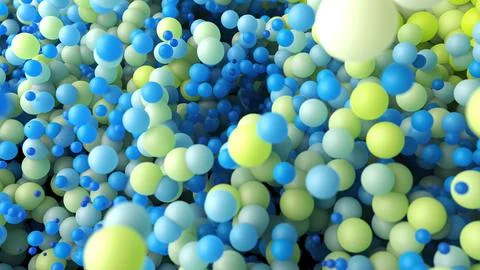 Colored balls Stock Photos