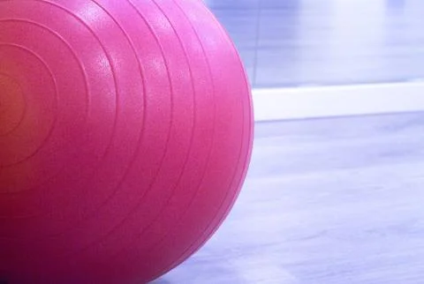 Colored balls for pilates Stock Photos