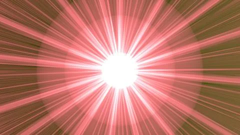 Colored Beam Flash Light Stockillustratie