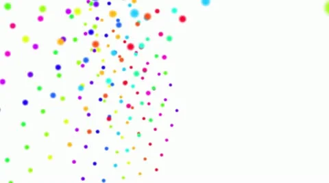 Colored big Dots Stock Footage 11497148