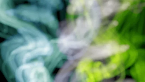 Colored Big Smoke Slow Motion Rising Up Motion Background Stock Footage 123087538