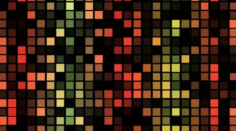Colored blocks on dark background - Motion video background loop HD Stock Footage 67616109
