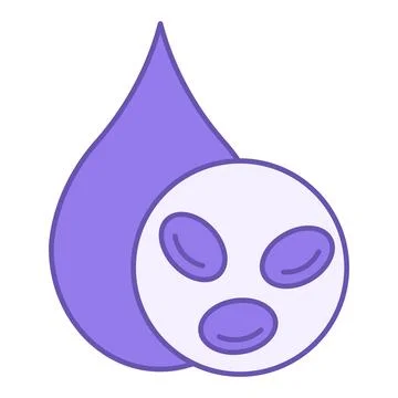 Colored Blood Icon. Vector Illustration. Vital Fluid That Circulates Throug.. Stock Illustration