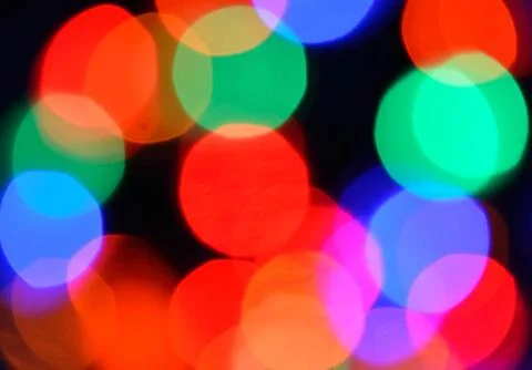 Colored blurs Stock Photos