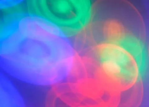 Colored blurs Stock Photos