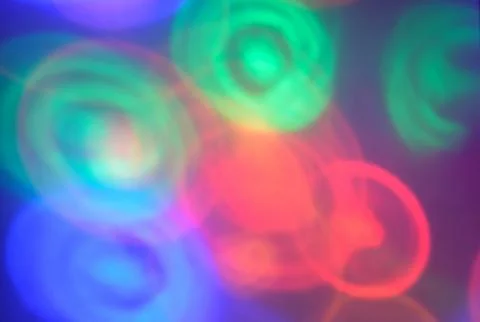 Colored blurs Stock Photos