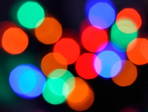 Colored blurs Stock Photos