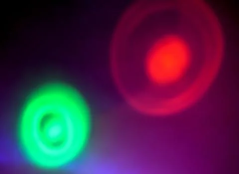 Colored blurs Stock Photos