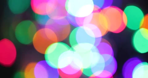 Colored bokeh abstract background with transition Stock Footage 148140173