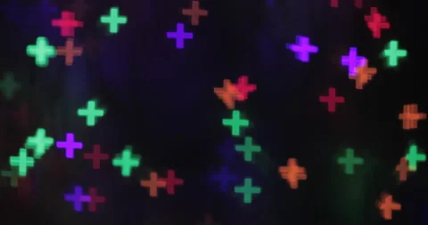 Colored bokeh abstract background with transition Stock Footage 149626114