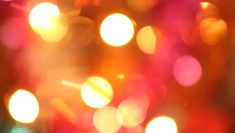 Colored bokeh background Stock Footage 100263916