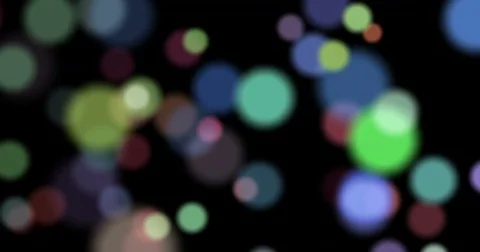 Colored bokeh effect Stock Footage 69724950