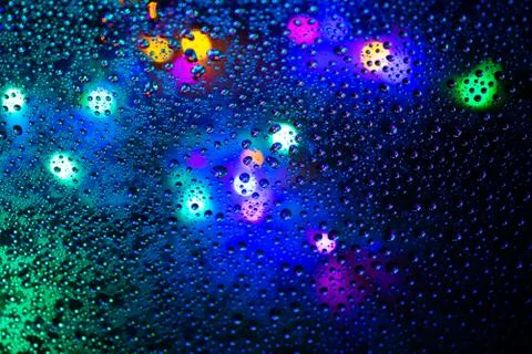 Colored bokeh Stock Photos