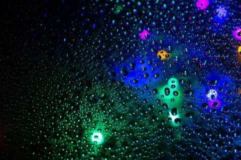 Colored bokeh Stock Photos