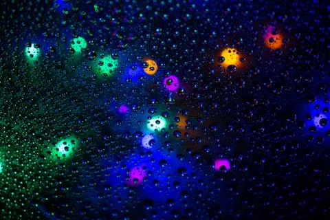 Colored bokeh Stock Photos