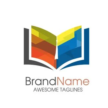 Colored book vector Stock Illustration